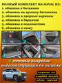 ПОЛНЫЙ КОМЛЕКТ ДЛЯ ОКЛЕЙКИ САЛОНА  HAVAL H3 10103